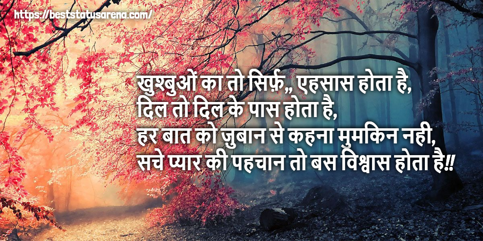 Heart Touching Love Shayari in Hindi for Girlfriend